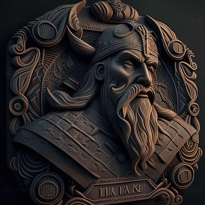 3D модель Total War ATTILA  Viking Forefathers Culture Pack game (STL)